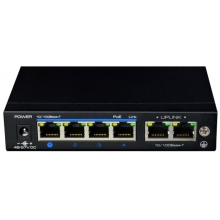 SWITCH 60W- 4×100Mb/POE+ et 2×100M