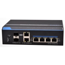 SWITCH INDUS 60W - 4×100Mb/POE+ , 1×100Mb ,1SFP