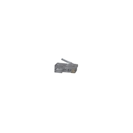 Connecteur RJ45 UTP CAT6A traversant pour câble souple ou rigide