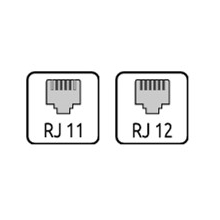 Connecteur RJ11/RJ12 6P6C