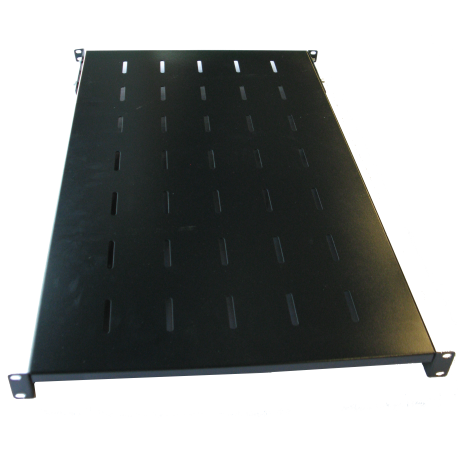 Etagère coulissante 19'' 1U profondeur 550 pour baie prof. 800 et 1000