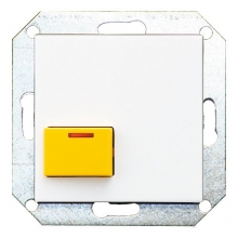 iCall 362 LB-S Bouton bloc porte BUS 4 fils bouton d'appel prioritaire bloc jaune