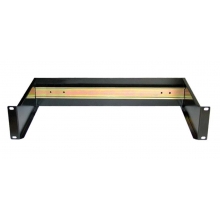 Support 19'' - 2U - rail DIN