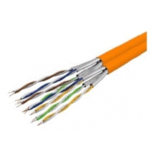 Câble ZVK Orange, 2 x 4 Paires Cat 6A U/FTP (Touret de 500m)