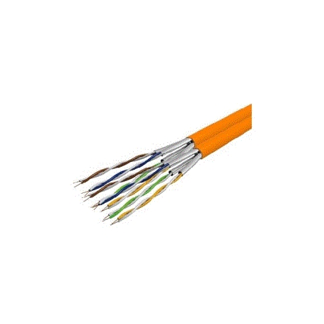 Câble ZVK Orange, 2 x 4 Paires Cat 6A U/FTP (Touret de 500m)