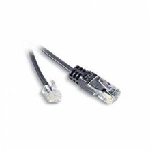 Cordon RJ45/RJ11 noir - Longueur : 5m