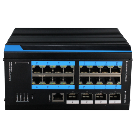 SWITCH INDUS 360W L3 - 16×1Gb/POE+ & 4×SFP 1/10Gb