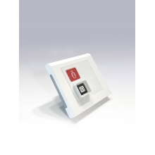 iCall 337 LB-OE /R /N Bouton tête de lit BUS 4 fils bouton d'Appel