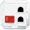 ICall 335 LB-OEE bouton BUS tête de lit 2 entréemini din 1 bp d'appel rouge