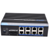 SWITCH INDUS 80-240W 8×1Gb/POE+ & 2×SFP RING - ALIM 12-48V