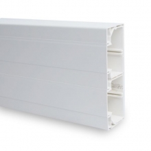 Goulotte ENSTO 160 X 54 Ral 9010 CLIP 45 avec  couvecles