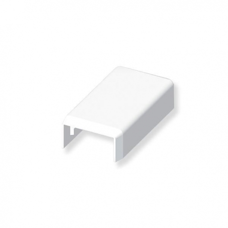 Embout moulure 20x10 blanc