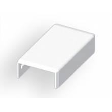 Embout moulure 40x20 blanc